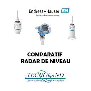 Capteur de niveau radar endress hauser fmr10 fmr20 et fmr50