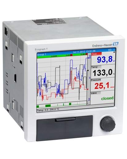 Enregistreur des données de Process RSG35 Endress Hauser pour toutes les Industries