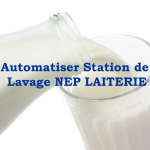 icone automatisation d'une station de lavage nep pour les Laiteries