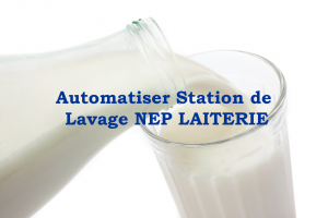 icone automatisation d'une station de lavage nep pour les Laiteries