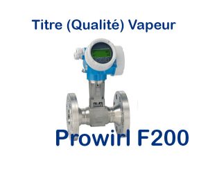 Débitmètre Vortex Prowirl f 200 Fabriqué par Endress+Hauser