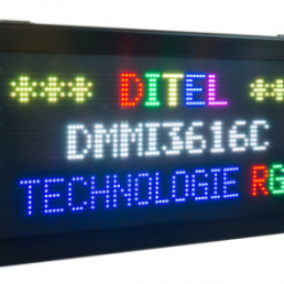 Afficheur graphique RGB DMMI3616C Ditel 3 lignes