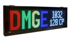 Afficheur matriciel RGB DMGE1032128C Ditel 1 à 2 ligne d'affichage pour une utilisation en extérieur