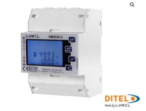 Compteur d'énergie NMID30-2 Diteltec avec une intensité jusqu'a 100A