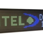 Afficheur matriciel Diteltec DMGI101696C RGB sur 2 lignes pour une utilisation en extérieur de 16 x 96 pixels