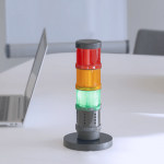 Colonne lumineuse pour mesurer la concentration de CO² dans l'air Werma