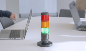 Colonne lumineuse pour mesurer la concentration de CO² dans l'air Werma