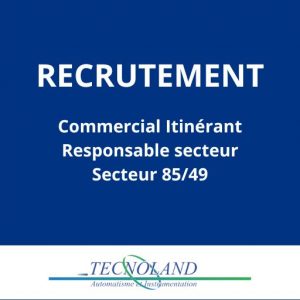 Affiche recrutement pour commercial itinérant et responsable secteur sur la vendée et le maine et loire